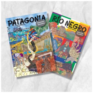 Paquete de 2 libros "Patagonia, temas y problemas" y "Río Negro, temas y problemas"
